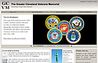 The Greater Cleveland Veterans Memorial (GCVM) - Web Site Redesigned